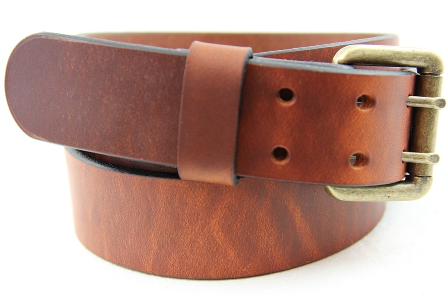 Brown Pull up Leather Belt