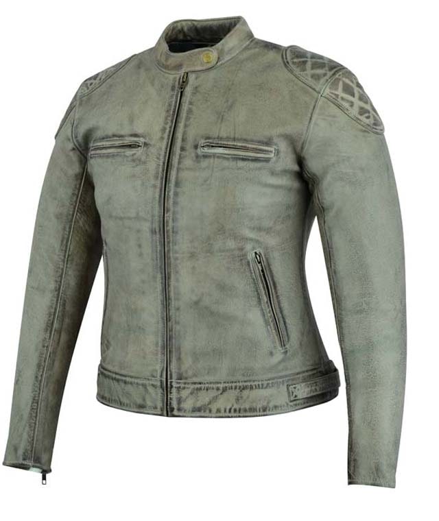 Waxed Leather Jacket
