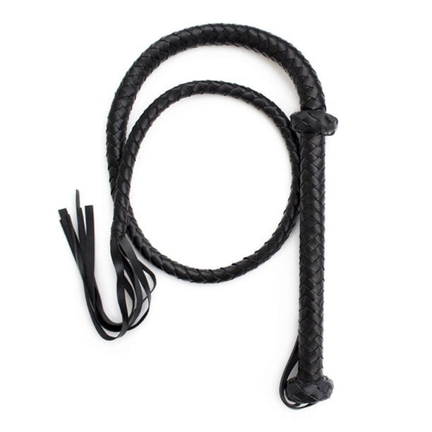 Leather Black Whip