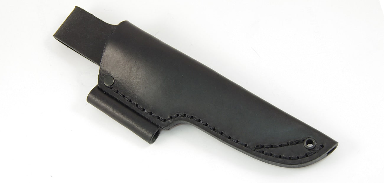 Black Leather Knife Sheath